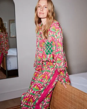 Royal Cheetah | Luxe Satin<Printfresh Royal Cheetah - Satin Rittenhouse Set - Pink Palace PinkPalace