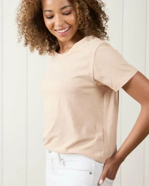 T-shirts & Tanks | T-shirts & Henleys<Printfresh Saturday Tee - T-Shirt - Bleached Sand BleachedSand