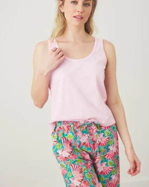 T-shirts & Tanks | T-shirts & Henleys<Printfresh The Friday Tank - Top - Cherry Blossom CherryBlossom