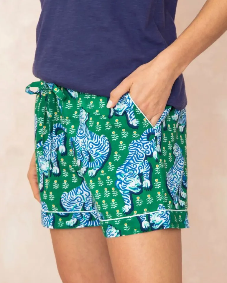 Bundles | Pajama Bottoms<Printfresh Tiger u0026 Unicorn - 2-Pack PJ Shorts - Multi
