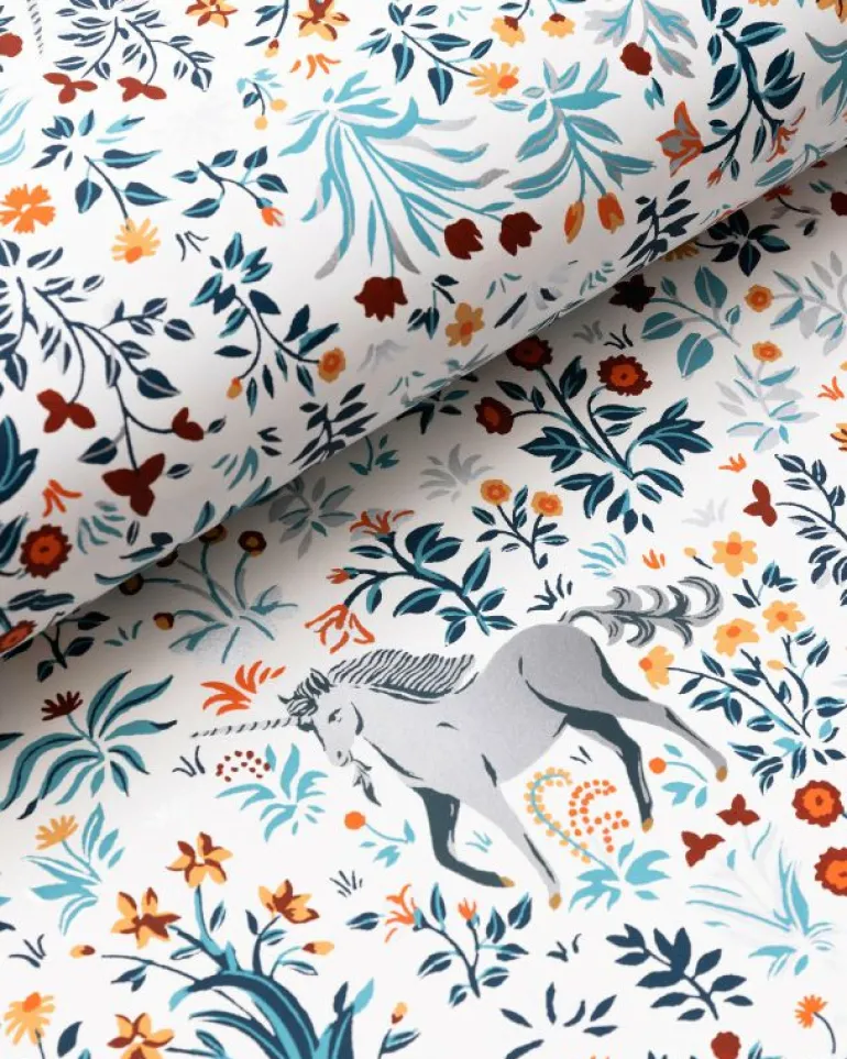 Wallpaper<Printfresh Unicorn's Garden - Wallpaper Double Roll - Cloud